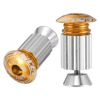 uxcell Bicycle Handlebar End Plug Aluminum Bar End Cap with