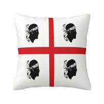 Custom Sicilia Soccer Sicily Italy Football Jersey Throw Pillow Case Italian Nordic Cushion Cover Car Pillowcase Peach skin 18*18(CM)-1Pcs