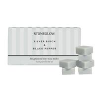 STONEGLOW SILVER BIRTCH & BLACK PEPPER sojos vaško tirpukai, 192 g
