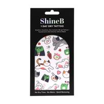 SHINEB 1 DAY DRY laikinosios kūno tatuiruotės - lipdukai