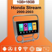 „Android Carplay“ automobilinis radijas, skirtas „Honda Stream 2000-2003“ daugialypės terpės grotuvo galvos blokas, stereo GPS navigacija BT WIFI 2+32GB 1+16GB