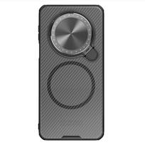 Huawei Mate 70 telefono dėklas Nillkin CamShield Prop magnetinis skaidrus variantas kietas PC+TPU apvalkalas smūgiams atsparus galinis dangtelis Huawei Mate 70