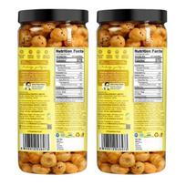 VISHNU DELIGHT Roasted & Flavoured Makhana | 90g Cheese Foxnuts | Crunchy & Healthy Snacks Pack of 2
