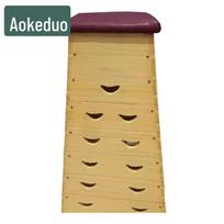 Aokedu daugiaaukštė pušies medienos gimnastikos šuolių dėžė