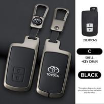 2026 Karštas Toyota ratlankių gaubtelių cinko lydinio automobilio rakto dėklo apsauginis apvalkalas Toyota Auris Camry RAV4 Avalon Yaris Verso 2012