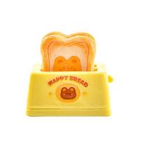 Dollhouse Miniature Toaster Accessory Mini Resin Kitchen Bread Appliance Model for Doll House Breakfast Scene Display C