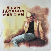1994 Alan Jackson Shirt L Who I Am Shirt Classic White Unisex S-5XL M