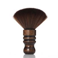 Large Neck Ionic Duster Brush Anself Soft Barber Face Cleaning Bristle Hairbrush Wooden Handle Cutting Kits ruda