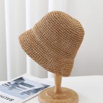 Girls Straw Hats With Different Colors kupranugaris