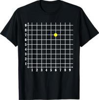 Coordinate (6,7) Funny Math Teacher 67 Math Lover Science T-Shirt XXXXL