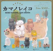 Kamano Reiko Figure Collection Complete Set of 5 - (Gachapon)