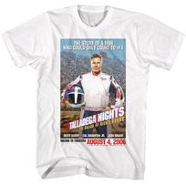 Talladega Nights Movie Poster Racing To Theaters August 4th 2006 Men's T Shirt XL