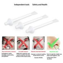 Nose Wax Sticks 20PCS Disposable Painless Nose Hair Removal Applicators Easy to Use for Beginner Home Grooming onesize