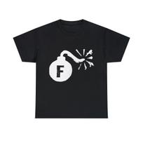 F Bomb Graphic Tee Shirt, S-5XL XXXXL