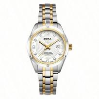 DOXA Women's Quartz White Watch D172TWH balta
