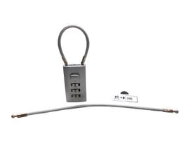 Waki Sangyo Cable Wire Lock 2 Matte Chrome Variable Number