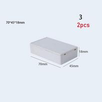 Pasidaryk pats ABS plastiko instrumento dėklas Vandeniui atsparus dangtelis Projekto korpuso dėžutės Elektronikos projekto dėžutė 2pcs Style 3