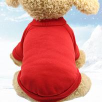 Warm Pet Clothes for Dogs and Cats, Winter Fleece Dog Sweater, Cat Apparel L