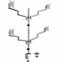 LogiLink LOGILINK BP0211 Laikiklis keturiems monitoriams 17-32 colių 6 kg ant rankos, pasukamas, su galimybe spausti ir pasilenkti | BP0211 | 4052792078688