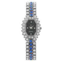 Women Fashion Leather Watch One Size mėlyna