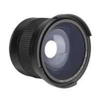 58MM 0.35X Fisheye Super Plataus Kampo Objektyvas SLR DSLR Fotoaparatui Juodas gray
