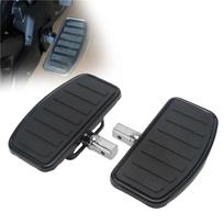 VELLOW Motociklo Vairuotojo Pakojai Priekiniai Pakojų Pedalai Kojų Atramos V-Star Dragster 250 XVS250C 400/650 XVS400/650C One size juoda