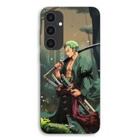 Case For Samsung Galaxy S25 One piece Zoro swords manga anime Maniacase juoda