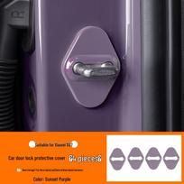 Silicone Door Lock Cover for Xiaomi SU7: Static/Rust Prevention, Noise Reduction, Shock Absorption Interior Accessory.