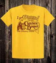 Novelty Tee T Shirt Funny Parody I Got Pegged At Cracker Barrel  Unisex T-Shirt L
