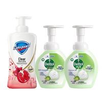 Safeguard Pomegranate Shower Gel & Dettol Lime Hand Wash Bundle
