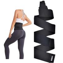 Customized Waist Trainer Stomach Tummy Wrap Slimming Belts Tummy Trimmer  Women Corset Waist Trainer Shaper 3M juoda