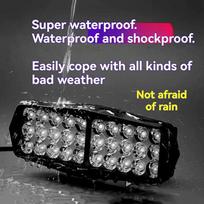 30 LED Super Bright E-Bike Headlight Waterproof 12V-80V Universal Lamp for Night Mountain Biking Riding one size