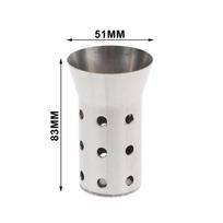 Reguliuojamas DB Killer Motociklo Išmetimo Duslintuvas Universalus Triukšmo Šalinimo Įrenginys Tinka 51mm Įleidimo Angai Street Motociklui Modifikuoti A51mm