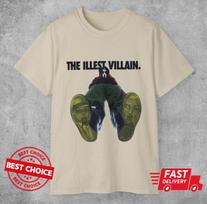 Mf Doom T-Shirt, Madvillain Metal Face Tee Retro 90s Unisex Sand Color Tshirt M