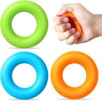 Hand Grip Set of 3 30LB 40LB 50LB Grip Strength oranžinė