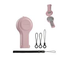 Flip Cover Gimbal Camera Protective Case for DJI Osmo Pocket 4P Gimbal Camera Accessories Standard-Pink