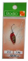 Rodiocraft Spoon Noah Jr 1.4g Iron Plate!!S.T #22 Lure small