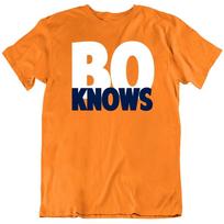 Bo Nix College Football Fan Bo Knows Parody v3 T Shirt L