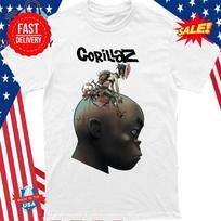 Gorillaz Plastic Beach T Shirt S-5XL 3XL