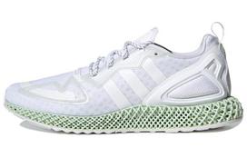 Zx 2K 4D Adidas Originals 'Triple White' FW2002 40.5