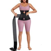 Custom Women's Thin Spandex Waist Trainer Belt Breathable Neoprene Tummy Wrap Shaper for Adults S