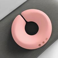 Facial Massage Pillow Memory Foam Face Rest Pillow for Beauty Salon Ergonomics Lying Down Support Pillow Massage SPA Supplies rožinė