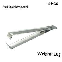 Stainless Steel Garlic Peeler Set Easy to Clean 5/10Pcs Time Saving Kitchen Tool for Home Daily Food Preparation A1