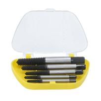 5pcs Drill Bits Screw Extractor Set Carbon Steel Broken Bolt Extractor  For Stripped Threads