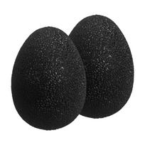 PATIKIL Hand Exercise Ball, Set of 2, Stress Ball, Grip juoda