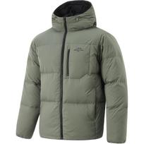 Li Ning Hot Pots Down Collection Down Jacket Men's Snail Smoky Green AYMU259-1 M