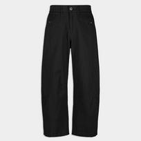 Weekhour Dart Wide Cotton Pants Black BLACK/S