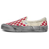 Vans OG Classic Slip-On LX Stressed - Raudonos languotos Unisex sportbačiai VN0A32QN9Y1 35