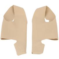 1 Pair Orthopedic Bunion Corrector Big Toe Bunion Hallux Valgus Corrector Brace SleeveS L beige