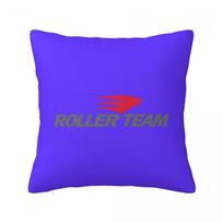 ROLLER TEAM Karavanas Kvadratinė pagalvės užvalkalas Pagalvės užvalkalas Pagalvės užvalkalas Mesto pagalvės užvalkalas Namams Miegamajam Automobiliui 12x12Inch